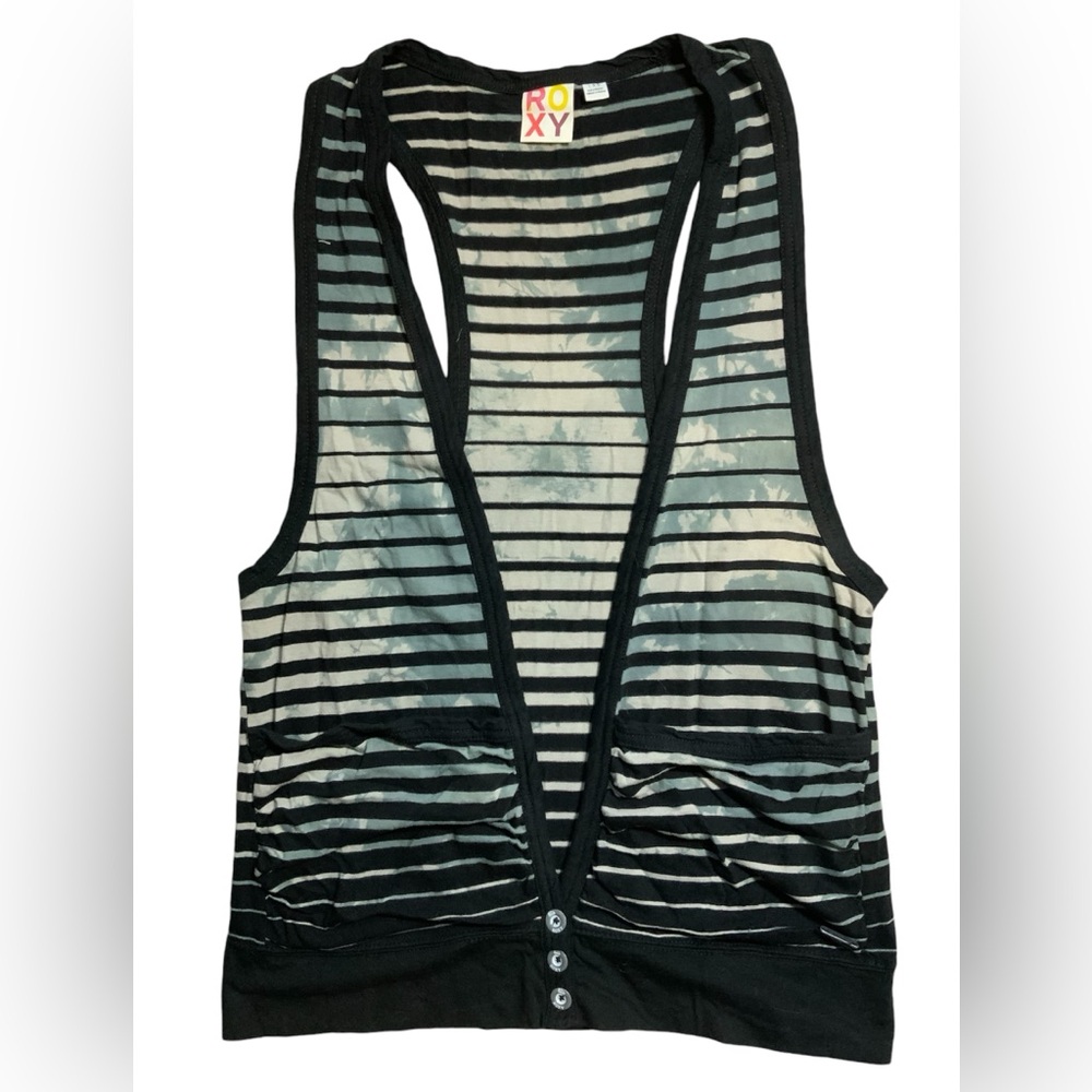 Roxy Maxxed Out Tie-Dye Vest *Vintage Y2K